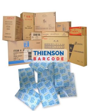 Gói hút ẩm trong thùng giấy